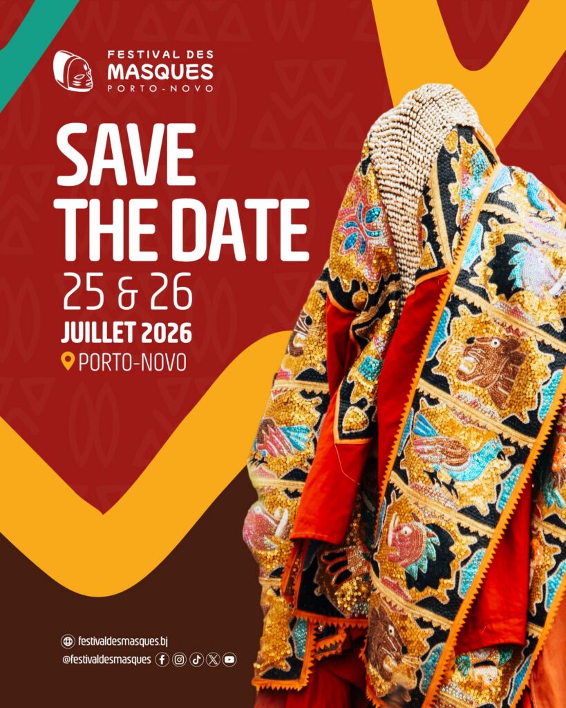 Bénin : Les dates du Festival des Masques 2026 sont officiellement connues